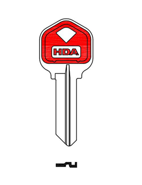 COLORED KEY BLADES kwi-2r